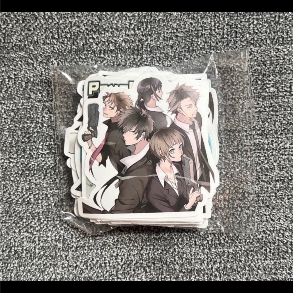 Psycho Pass Anime 50 pcs Sticker Set